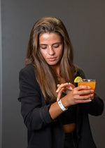 Drinkcheck Wristband - 2 test White