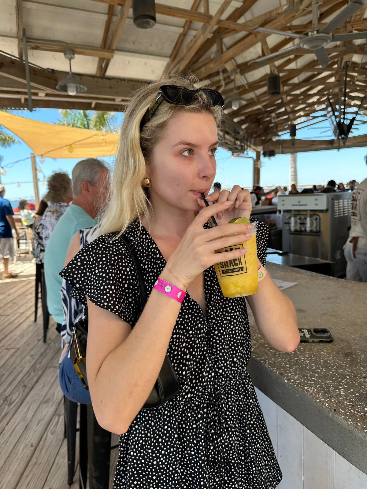 Drinkcheck Wristband - 4 test Pink