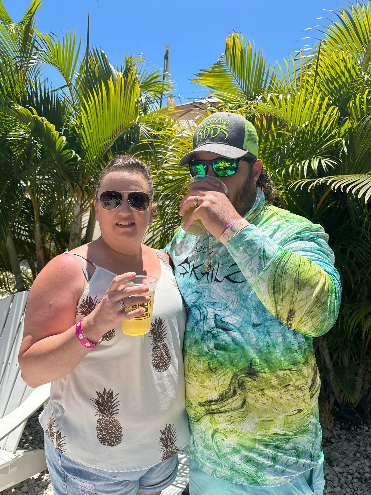 Drinkcheck Wristband - 4 test Black & Gold